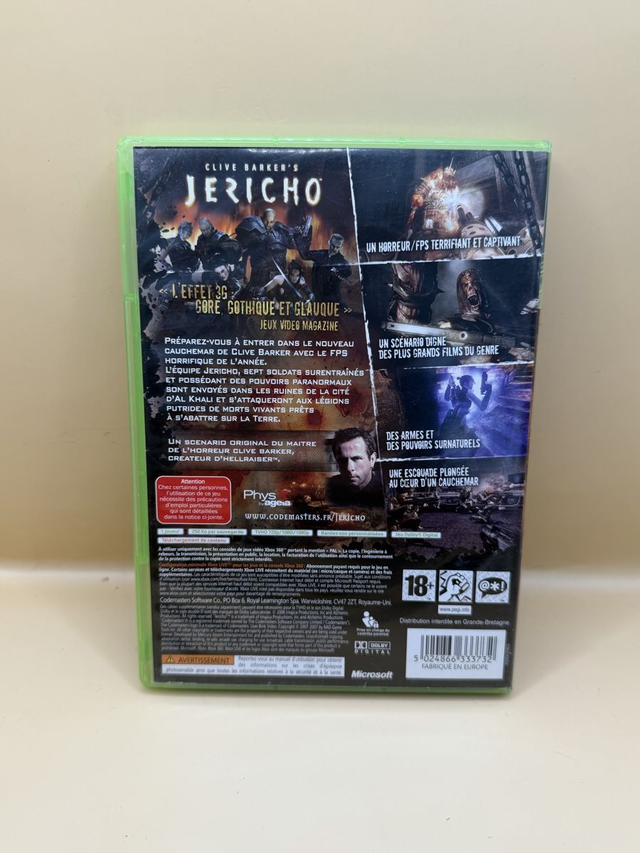 Spiele: Jericho Xbox 360 – Gebraucht aus Genève von sho_67qj 2