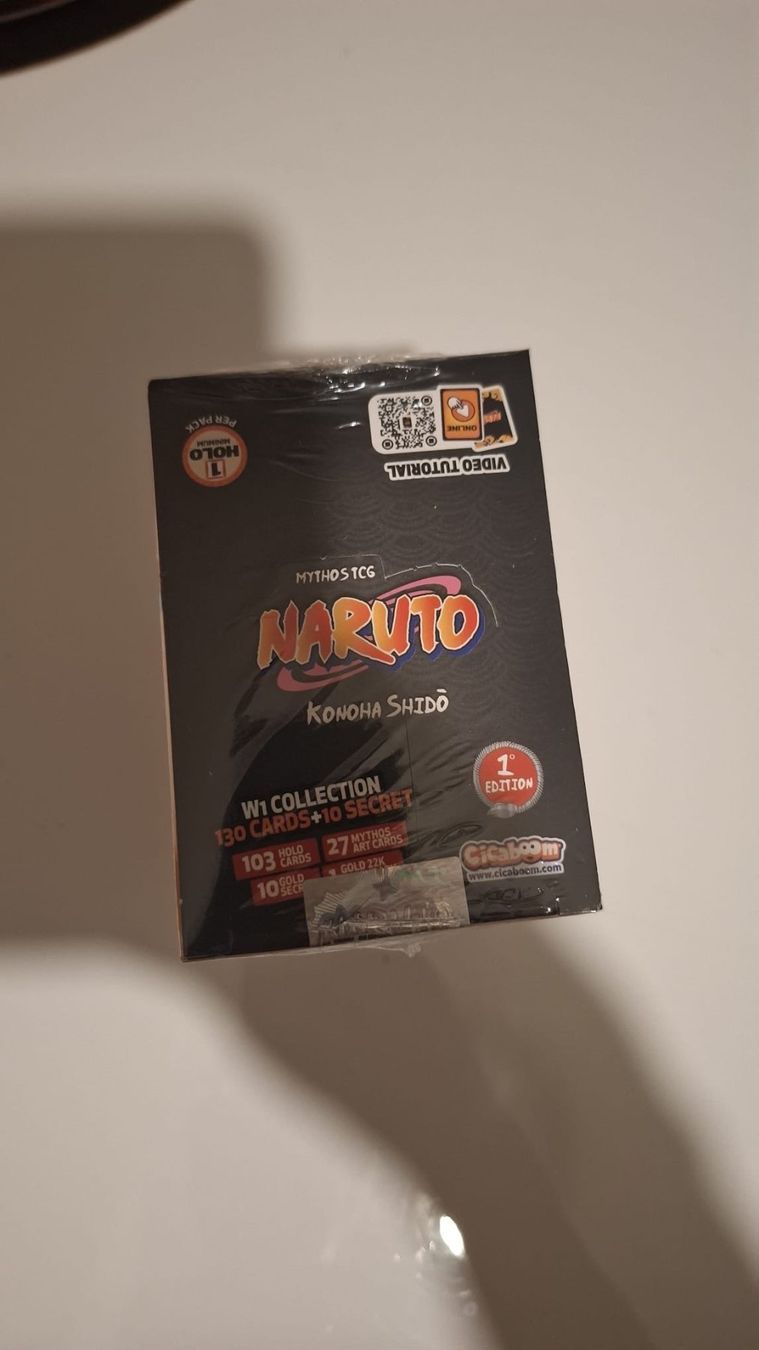 Carte collezionabili: Display Box Naruto Mythos First Edition EN – Nuovo e nell'imballaggio originale da Peseux venduto da PokeStation 2