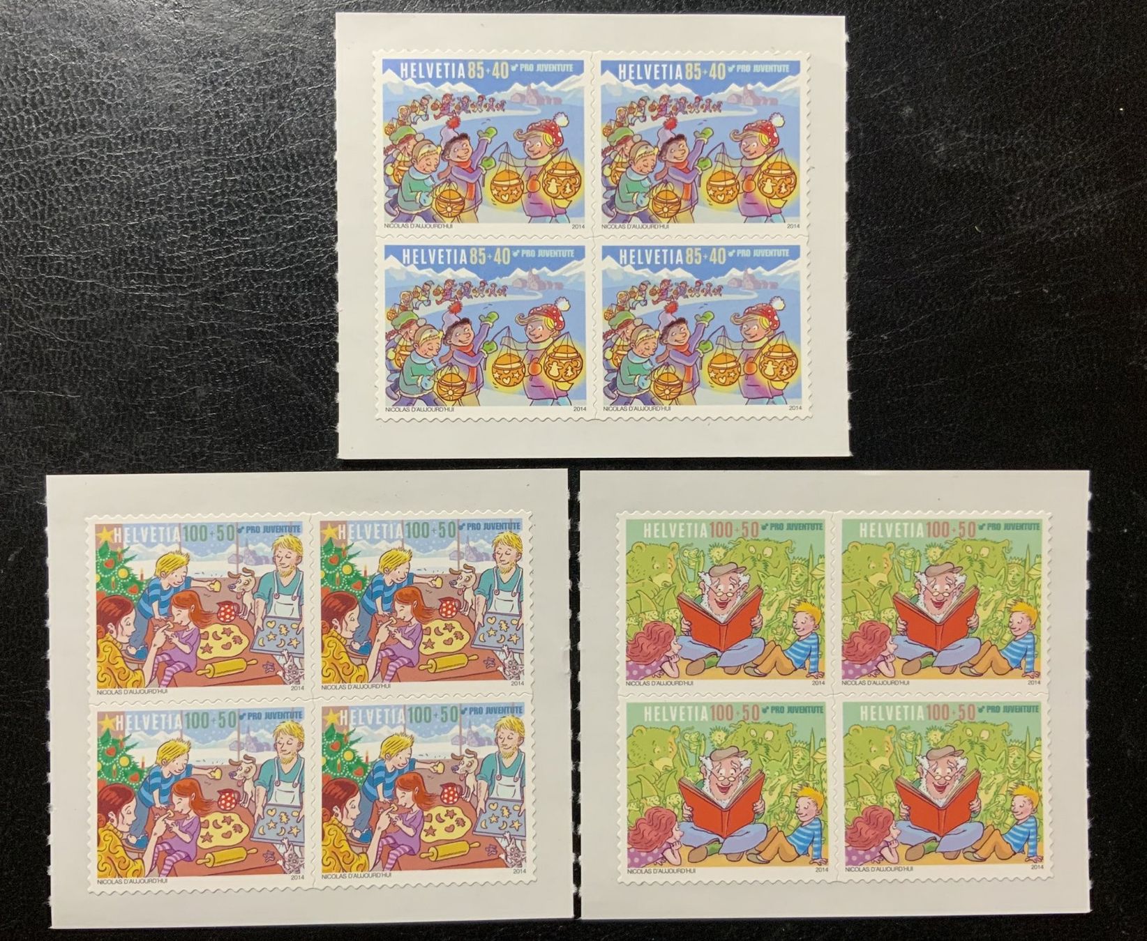 Tous les timbres: 4er Block Pro Juventute 2014 ** – Neuf (Voir description) à Füllinsdorf par Morchi