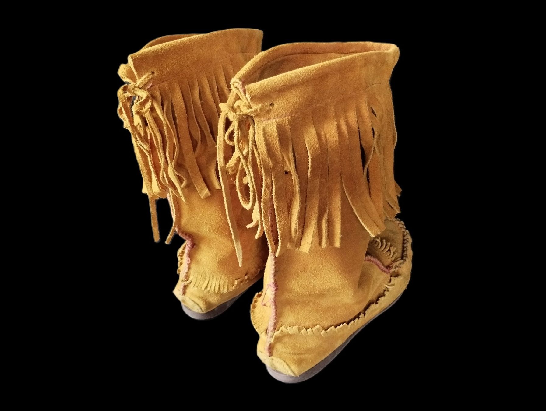 Scarpe da donna: Wildleder Indianer-Stiefel Gr. 40 – Usato da Schübelbach venduto da Restwert_Schubelbach 5