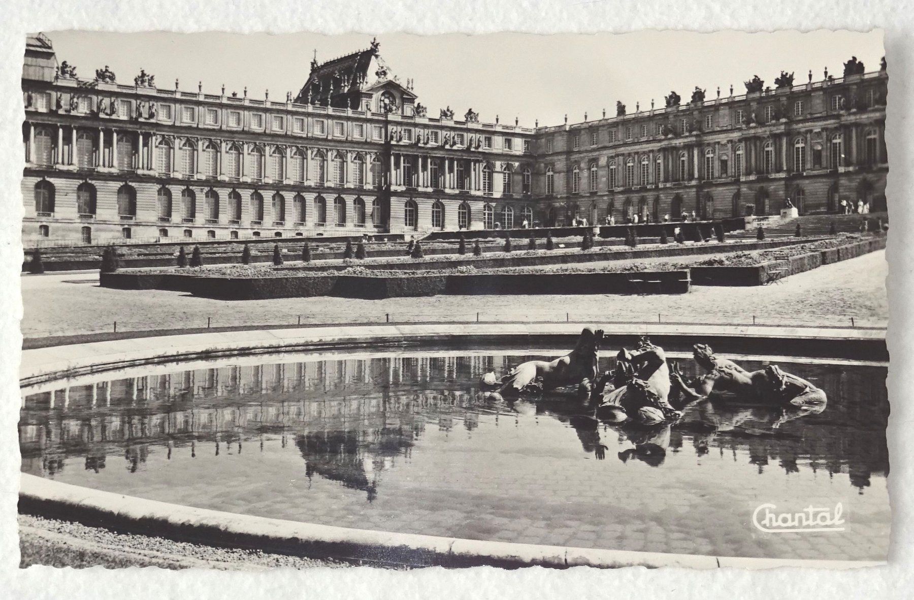 Cartoline postali: Versailles 1957, Postkarte – Usato da St.Gallen venduto da Paddington11