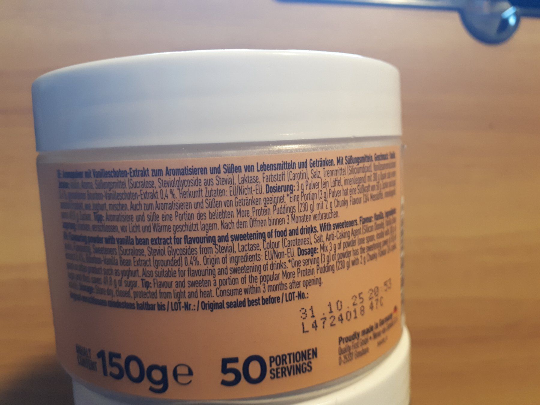More Nutrition Lebensmittel & Spezialitäten: 4 Geschmacksrichtungen More Chunky Flavour – Gebraucht aus Matten (St. Stephan) von Sar-hu02 4
