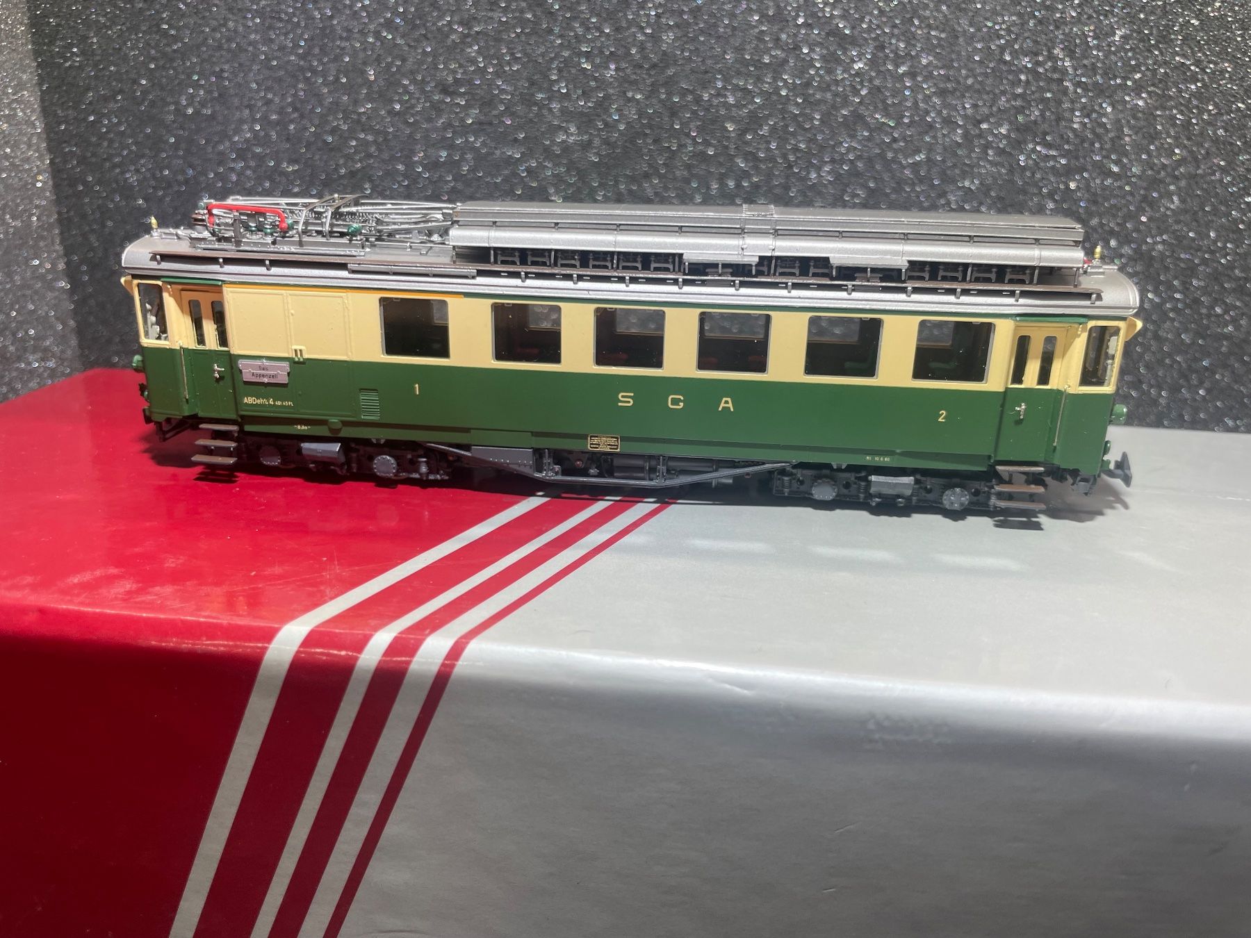Lemaco Modellini di ferrovie: Lemaco SGA ABDeh 4/4, Betr. No: 4 – Usato da Pfäffikon SZ venduto da bkl_9zp9 2