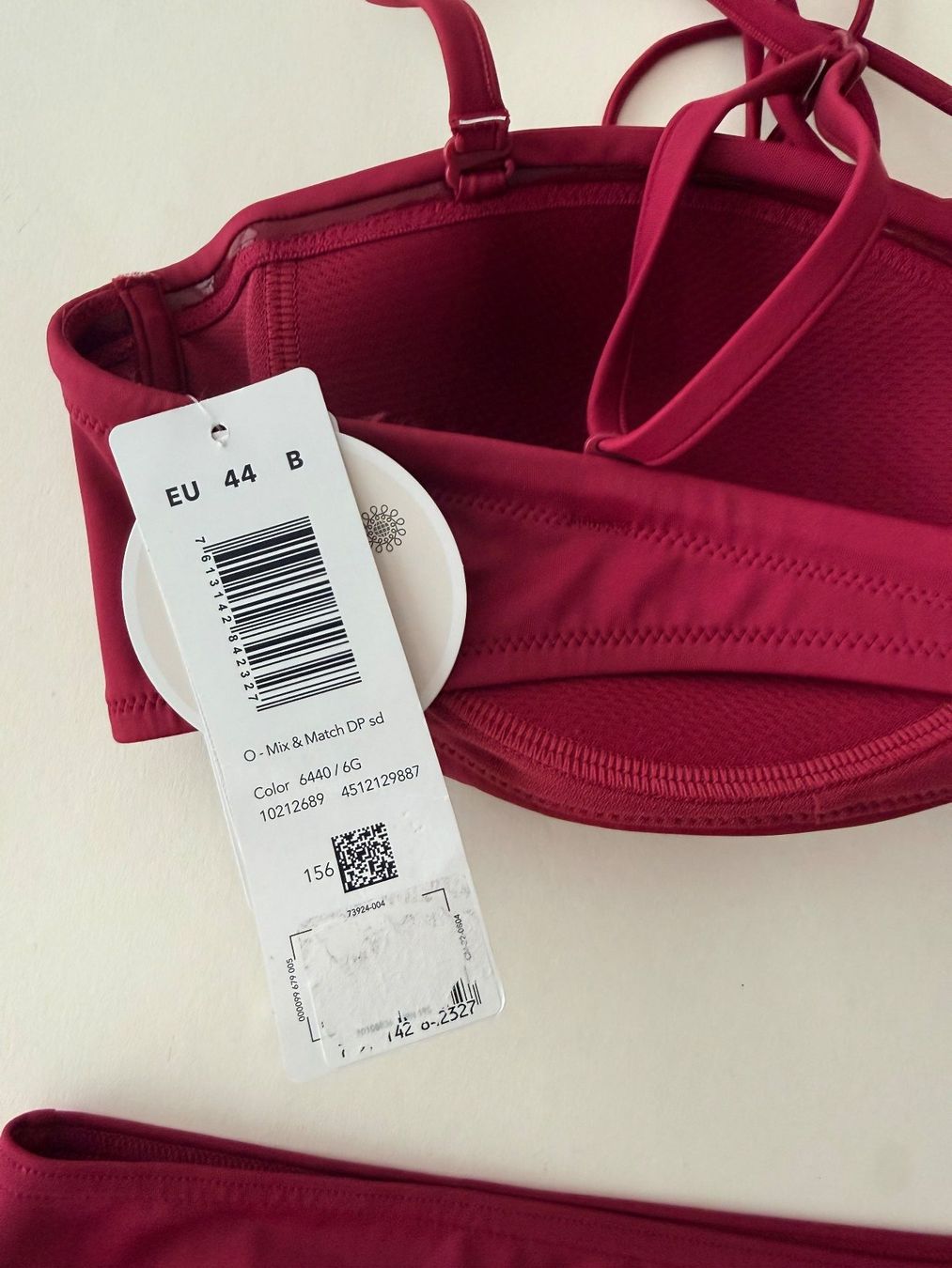 Triumph Badekleider & Bikinis: TRIUMPH, Bikini MIX & MATCH, Grösse 44B/44, Farbe Rot – Neu und originalverpackt aus Rudolfstetten von gst_g7xl 6