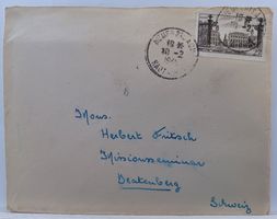 Neuf Brisach 1945 Haut-Rhin nach Beatenberg, 65