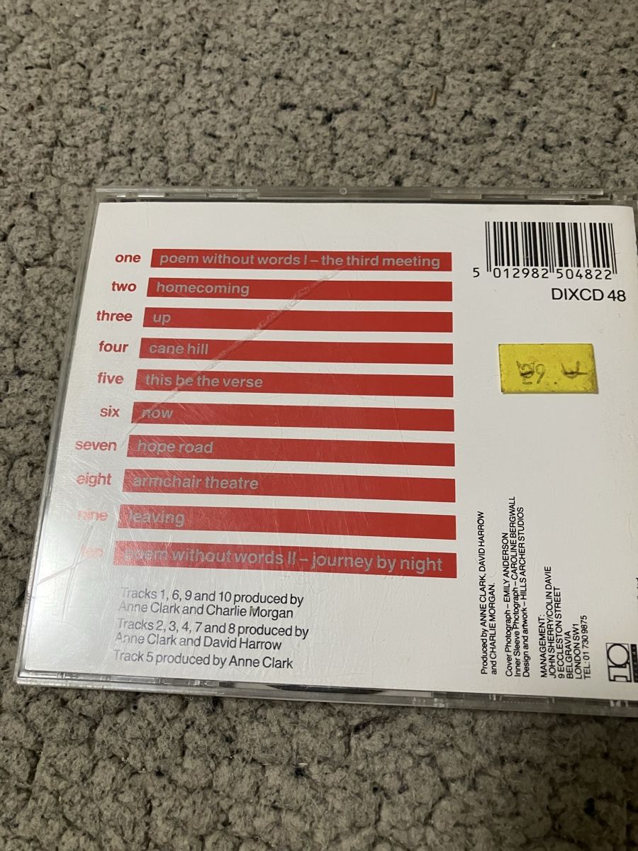 CDs: Anne Clark hopless cases – Gebraucht aus Suhr von cb1_7nq2 1
