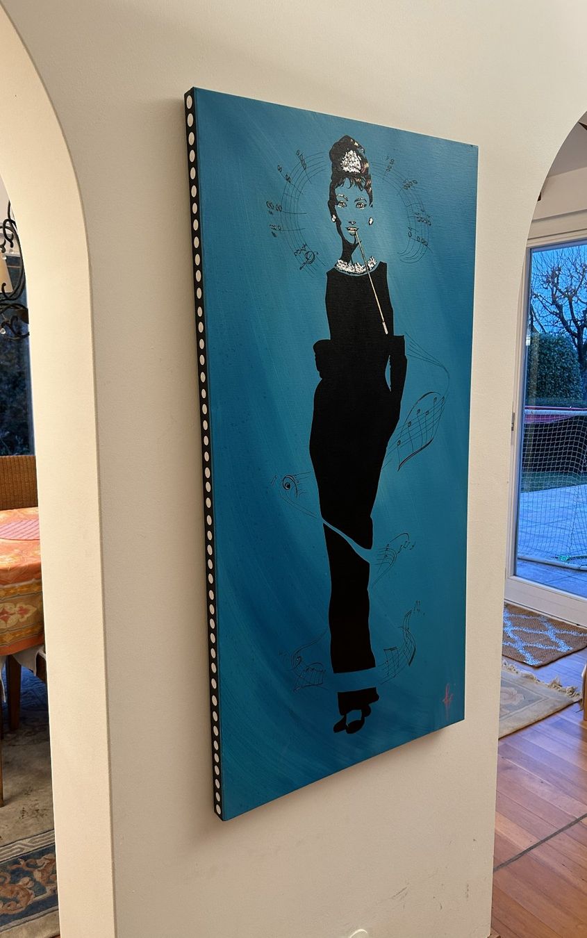 Dipinti: Mimi Stuart Gemälde signiert "Breakfast at Tiffany's" – Nuovo (secondo la descrizione) da Zollikon venduto da est_rkg7 1
