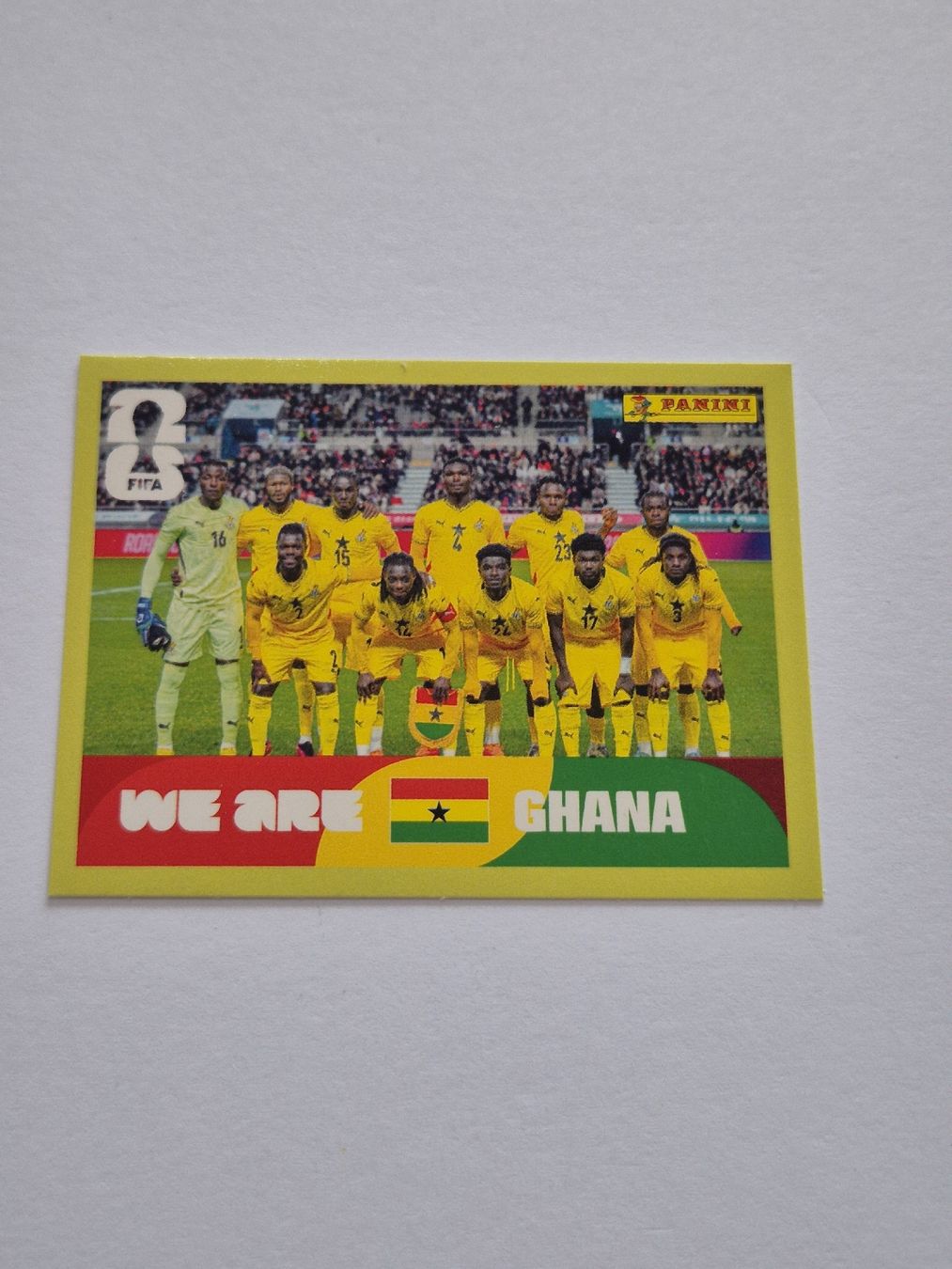 Panini Carte collezionabili: Panini Ghana GHA 13 – Nuovo (secondo la descrizione) da Romanens venduto da ozgore