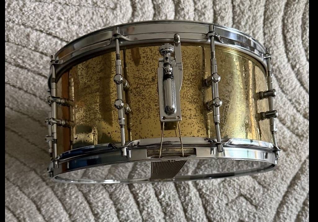Musikinstrumente: Giannini Snare Drum Messing  14 × 6,5 – Gebraucht aus Bern von Matthias3006 1