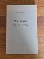 Agnes Martin: Writings/Schriften. RARE 1991 Edition!