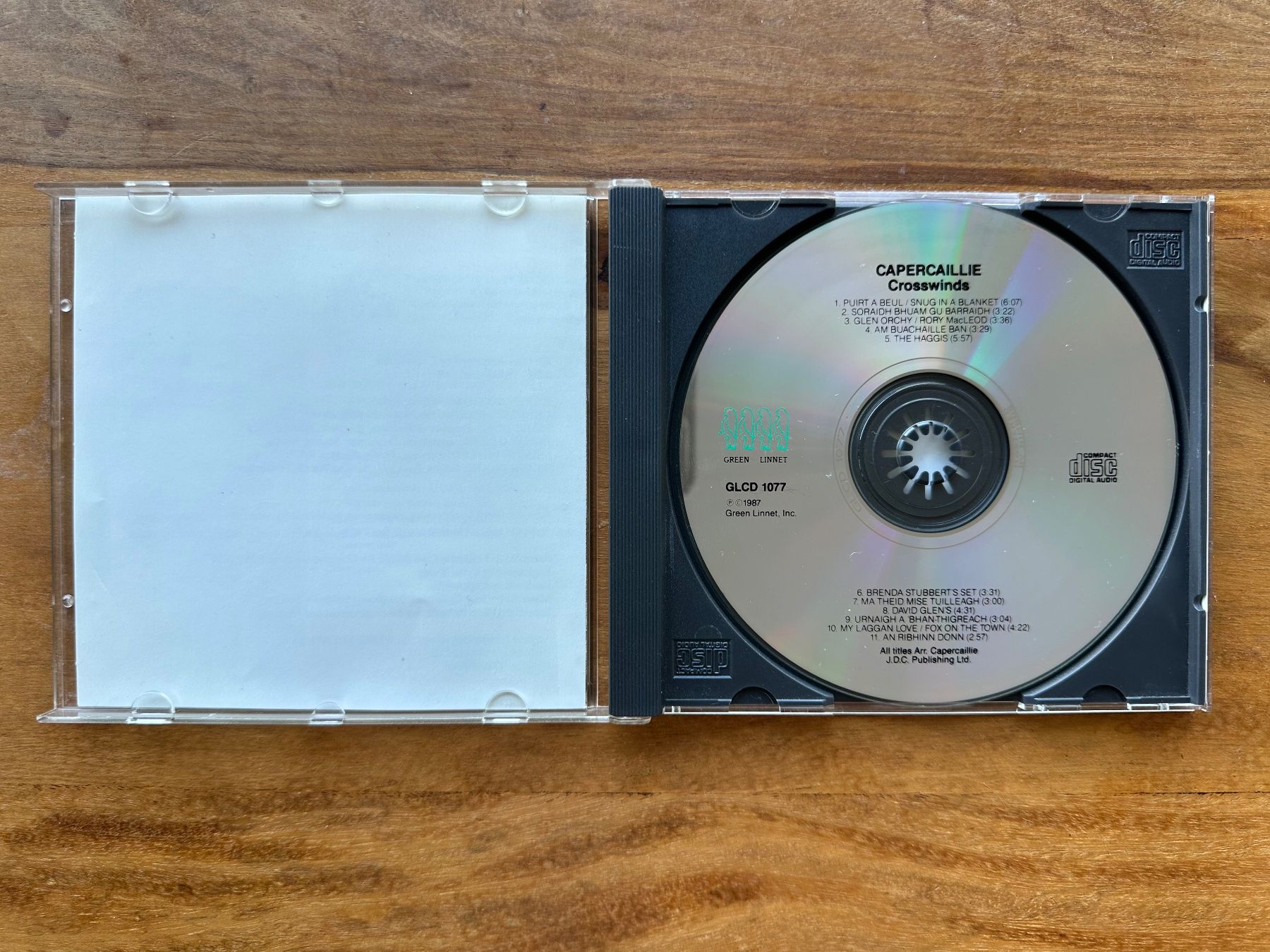 CDs: Capercaillie ‎– Crosswinds – Gebraucht aus Horgen von flyingpenguin2000 1