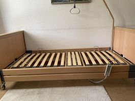 Pflegebett elektrisch verstellbar Burmeier, mit Garantie