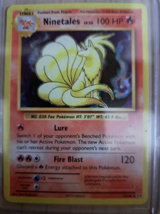 Ninetales evolution xy kaufen auf ricardo