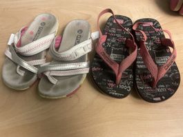 2Sommerschuhe für Mädchen, Grösse 29, Sandalen & Flipflops