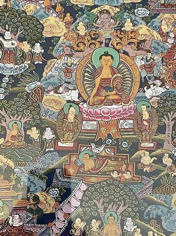 Dipinti: Buddhas Leben, gemalt von tibetischen Mönchen – Usato da Ostermundigen venduto da sch_25lm 1