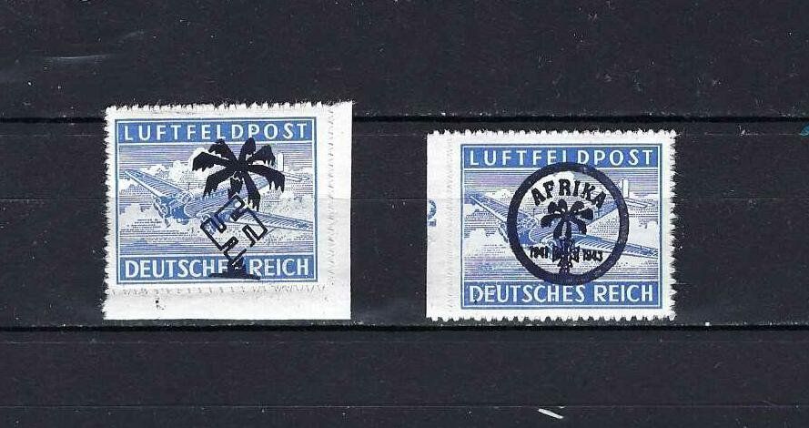 Tutti i francobolli: Luftfeldpost mit Aufdruck ** – Nuovo e nell'imballaggio originale da Lindau venduto da Rickie123