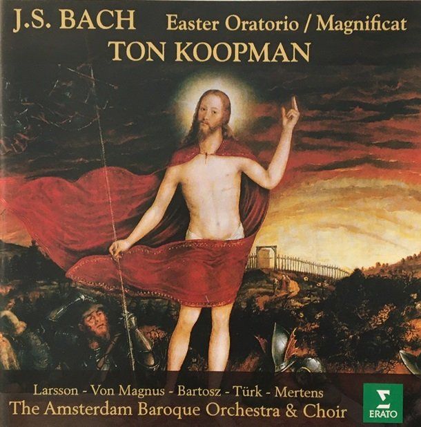 CD: Bach - Easter Oratorio / Magnificat (Ton Koopman) – Usato da Grüningen venduto da azulamarillo