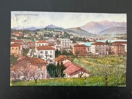 AK   1919  Lugano Paradiso  coloriert   (G808)
