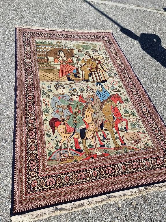 Tappeti: 140×223 Perser Tepriz Handgeknüpft – Usato da Olten venduto da OrientDeko