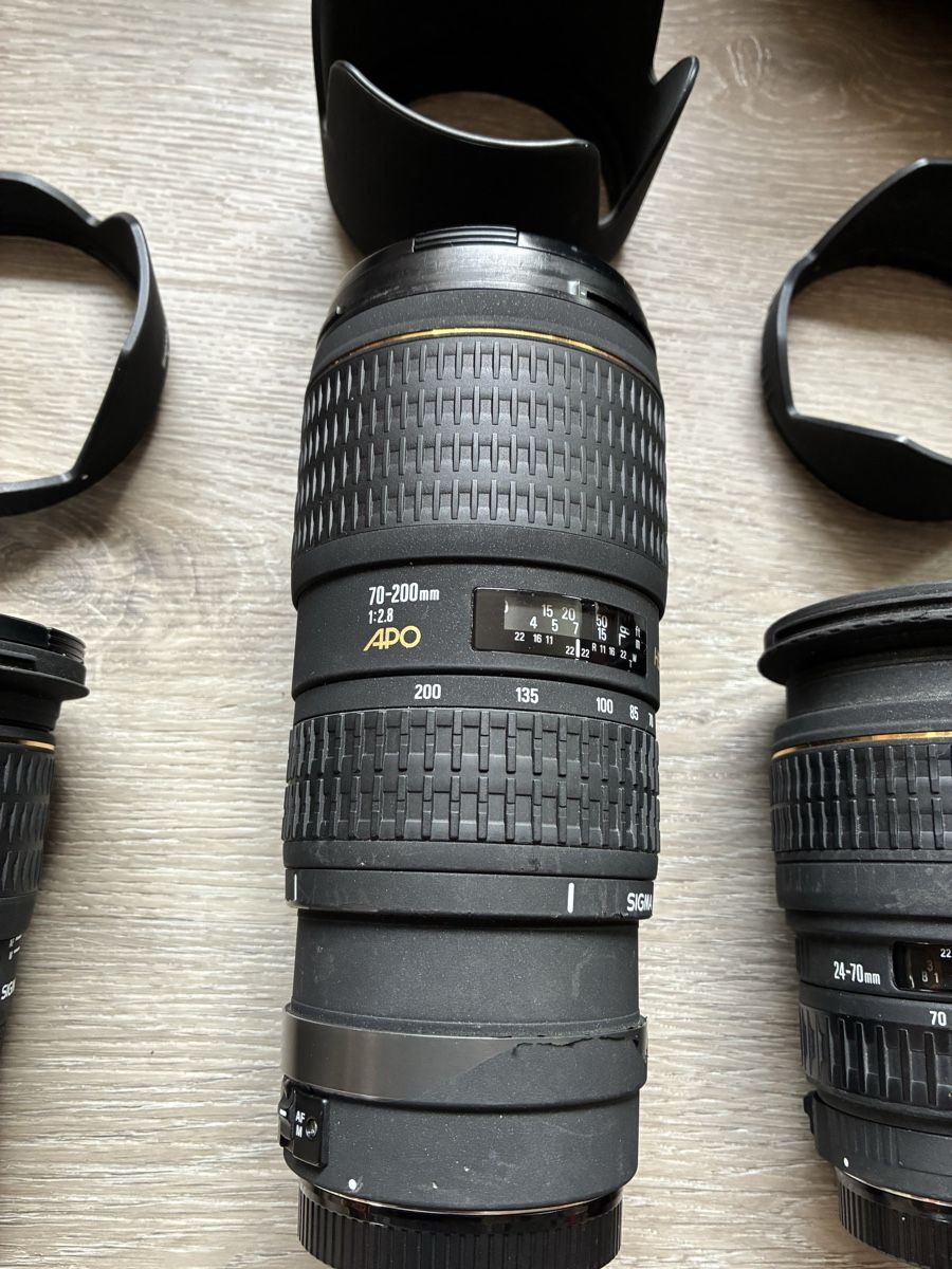 Canon Kamera: Spiegelreflexkamera Canon EOS-1D, 5 Objektive, 2 Conve – Gebraucht aus Zürich von Brf 4