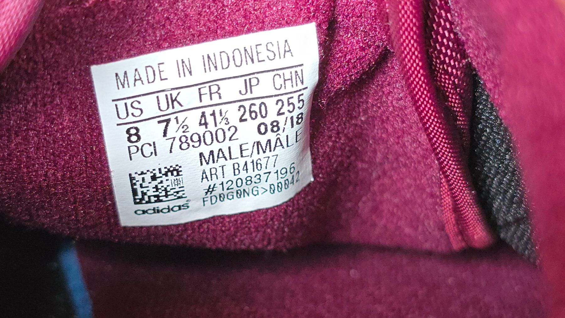 Adidas Scarpe da uomo: Adidas Continental 80 Maroon EU 41 1/3 – Nuovo (secondo la descrizione) da Wallisellen venduto da theblacksheep 8