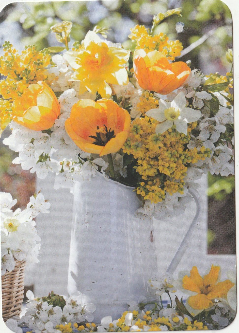 Cartoline postali: Blumenkarte – Usato da Lumbrein venduto da made02