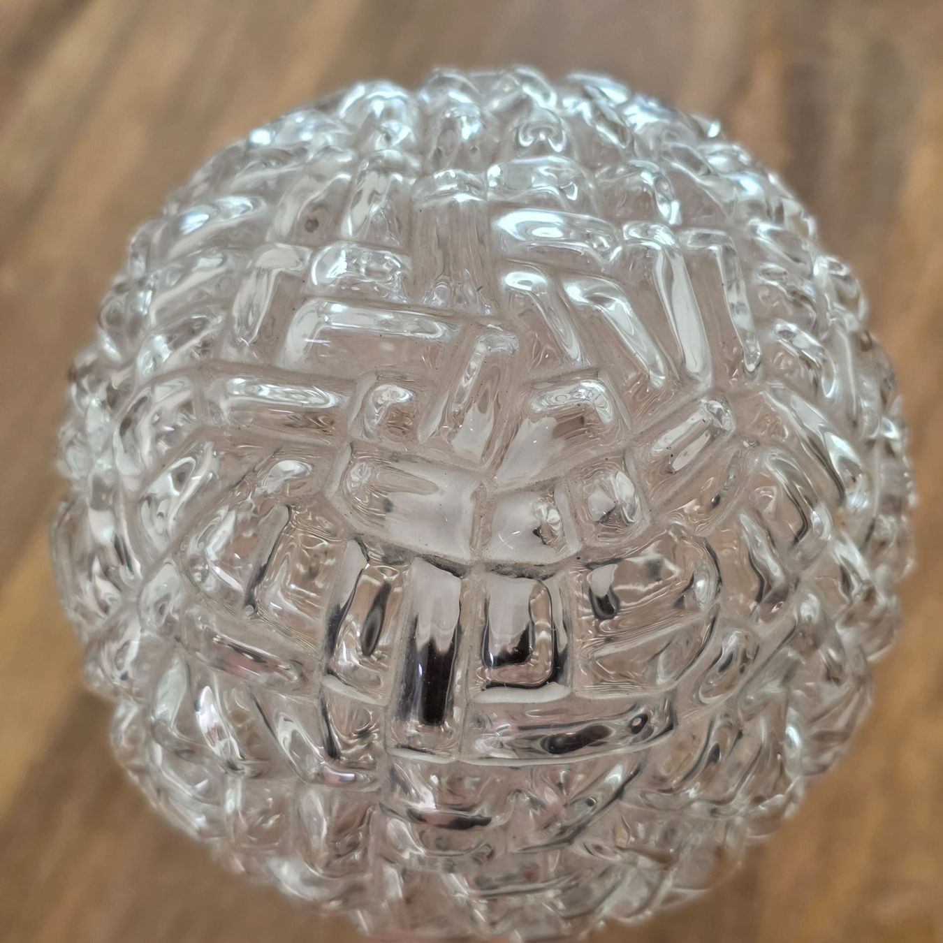 Lampade: Wandlampe Messing mit Glaslampe, Retro – Usato da Rheinsulz venduto da Dred 3