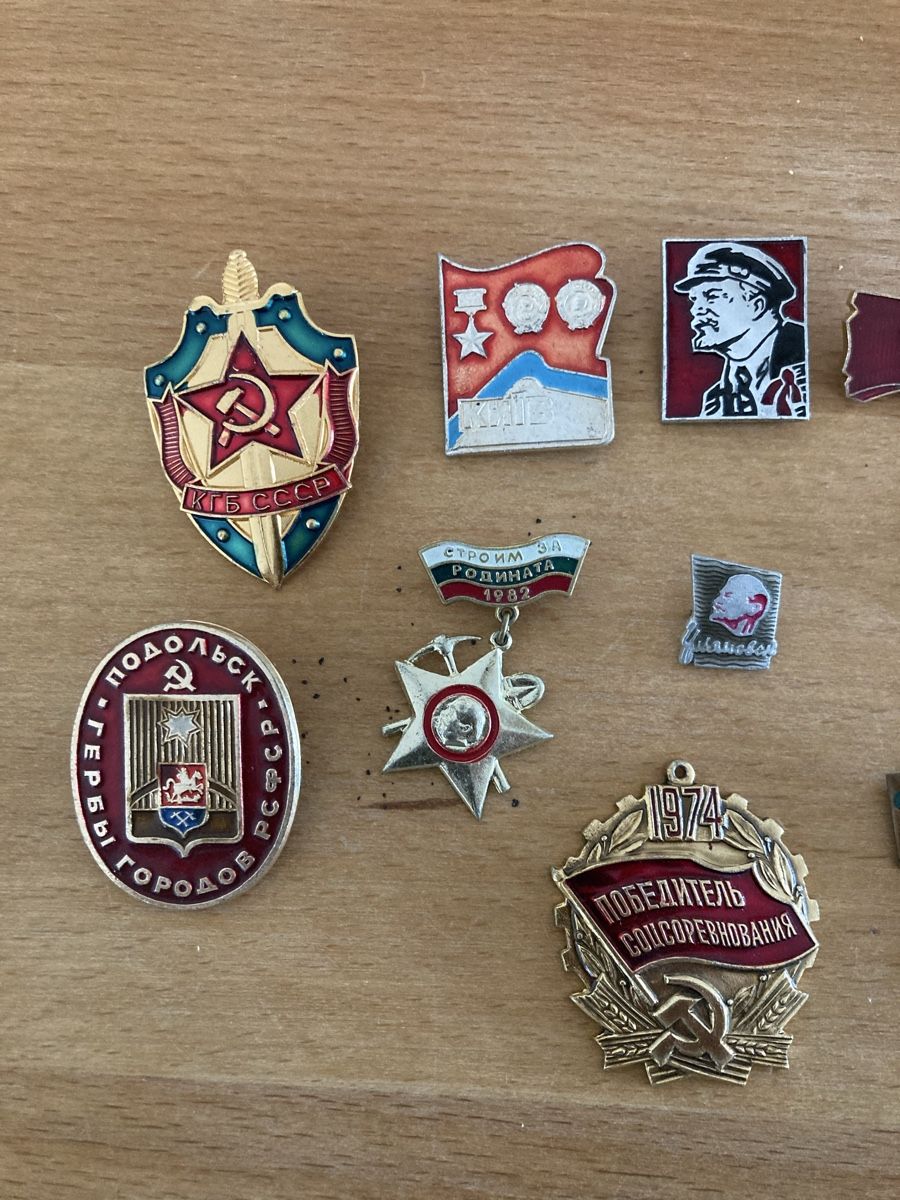 Placchette & Badge: CCCP USSR pin set !  – Usato da St. Gallen venduto da Parrotb 3