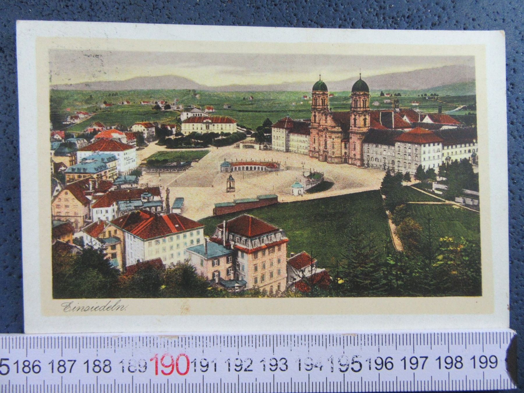 Cartoline postali: EINSIEDELN 1923 SZ AK – Usato da Ettingen venduto da Hausi4711
