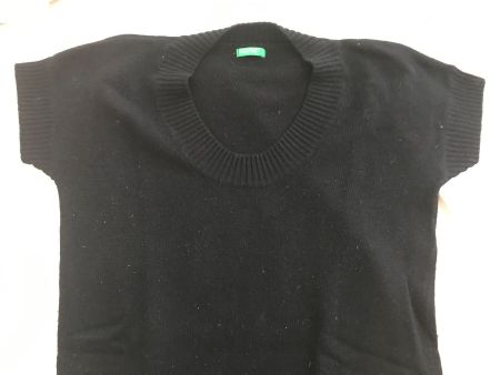 Langpullover mit kurzen Ärmeln von Benetton  Gr. 38