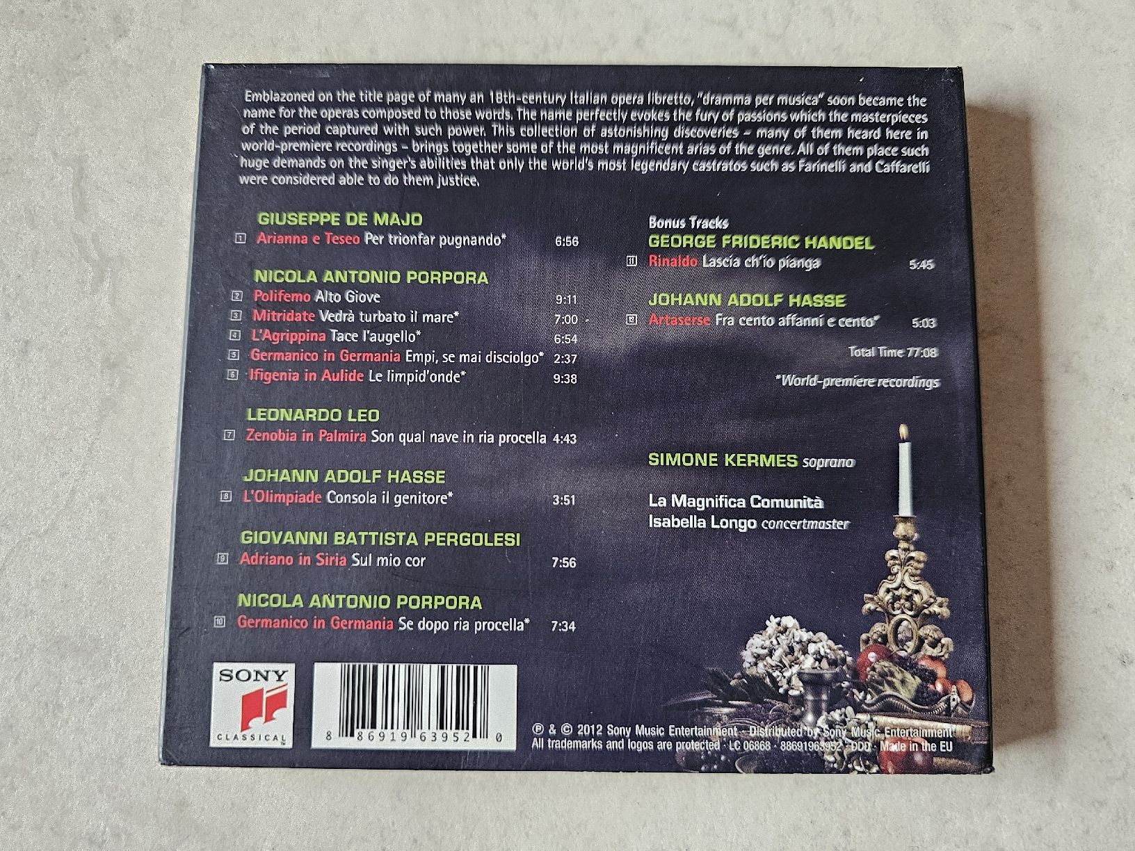 CDs: Simone Kermes  -  Dramma – D'occasion à Schneisingen par backstore24 1
