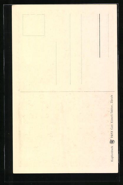 Ansichtskarten: AK Zürich, Am Landesmuseum – Gebraucht aus Berlin von bartko-reher 1