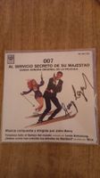 EP James Bond mit Autogramm George Lazenby