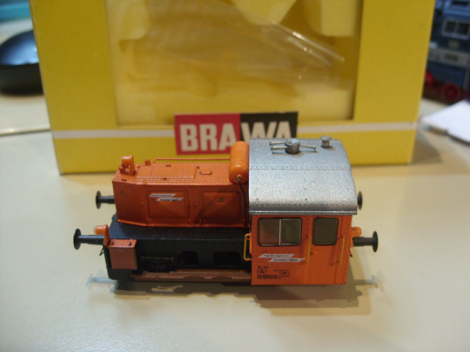 Brawa Modellini di ferrovie: Brawa H0  Köf II DC analog mit Mangel – Usato da Untersiggenthal venduto da Gumel50 1