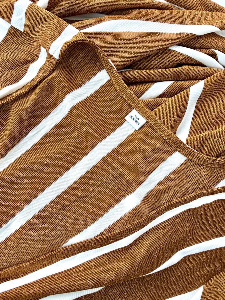 Vestiti: WON HUNDRED Wickelkleid gestreift – Nuovo (secondo la descrizione) da Basel venduto da A-Z-B 5