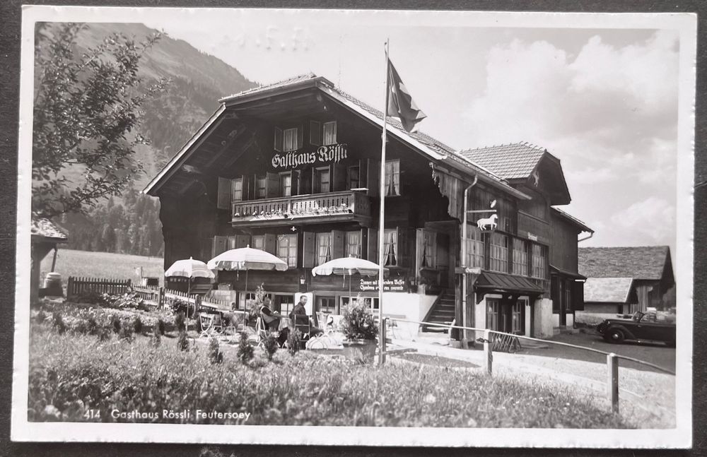 Gasthaus Rössli Feutersoey Photo Fäh Gstaad Kaufen Auf Ricardo