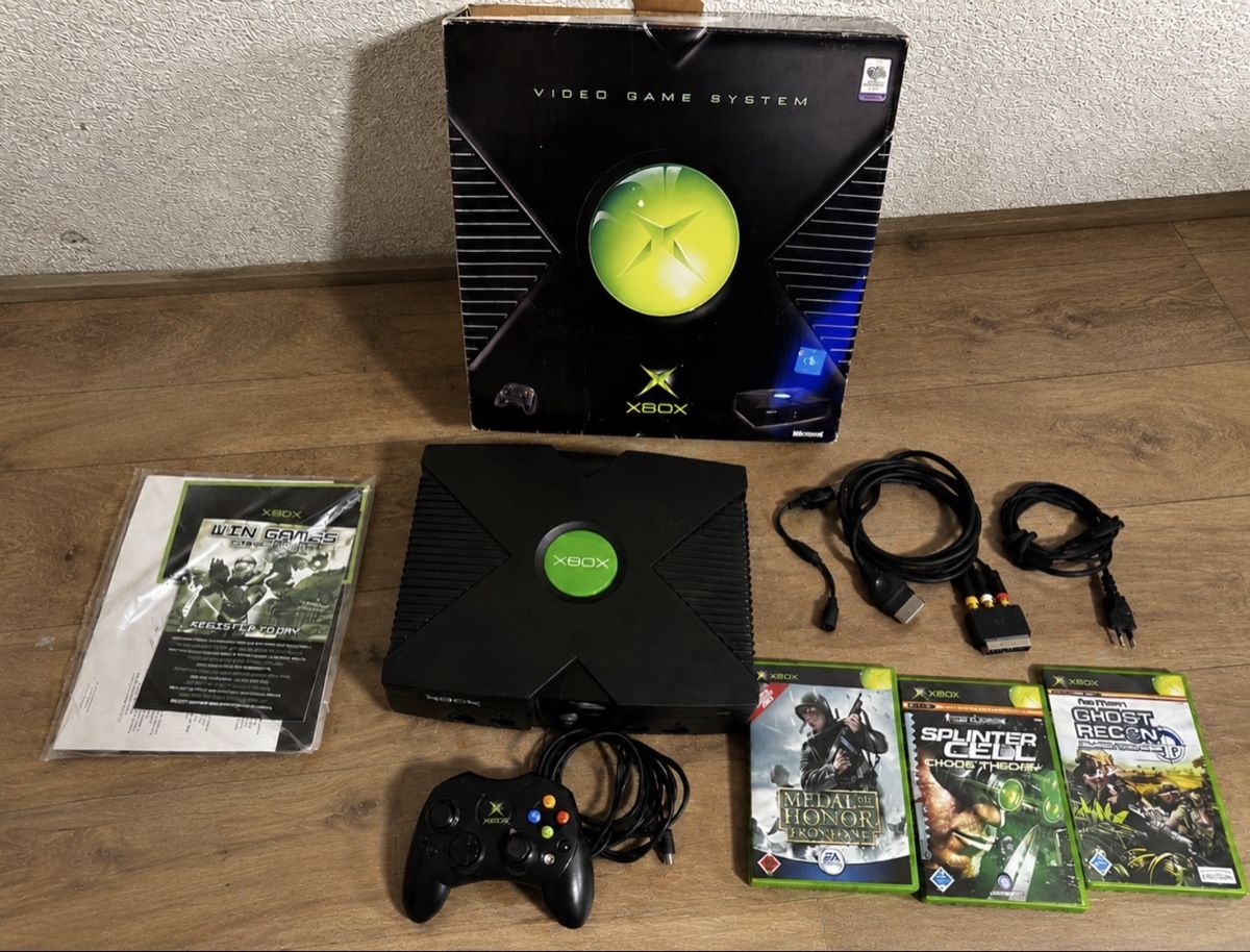 Microsoft Xbox der ersten Generation mit Originalverpackung (Gebraucht ...