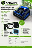 Aktion Ferngesteuerter Raupenmäher 550 nur für kurze Zeit