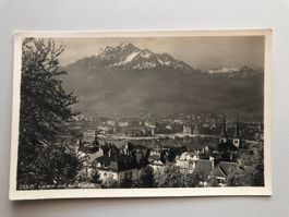 AK.  Luzern und Pilatus