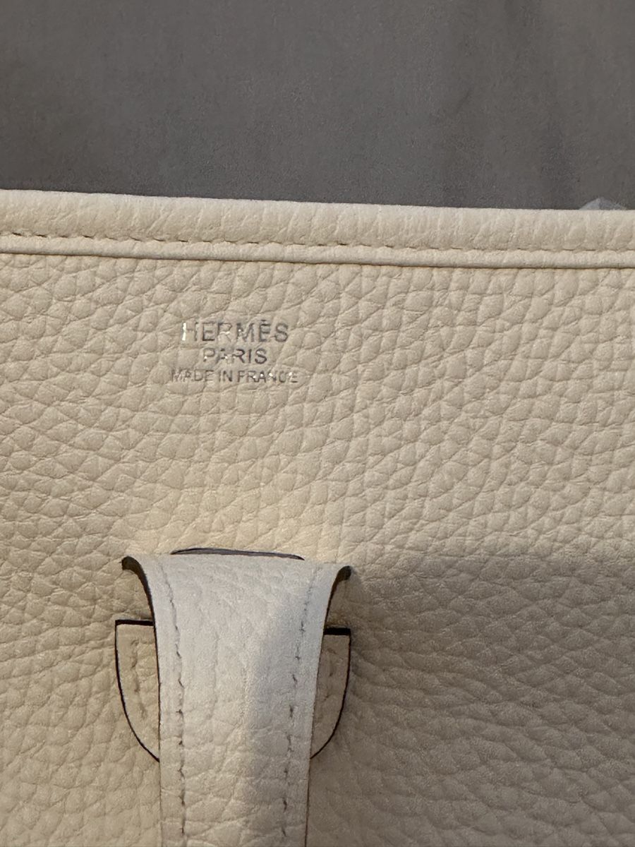 Hermès Borse da donna: Hermes Evelyne 29 Nata Color, Palladium hardware – Usato da Nyon venduto da My_wardrobe 4