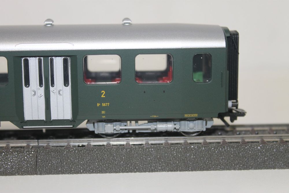 Märklin 42132 Sitzwagen 3.Klasse K.W.St.E. – Spur H0, Epoche I, Sammler-Modell
