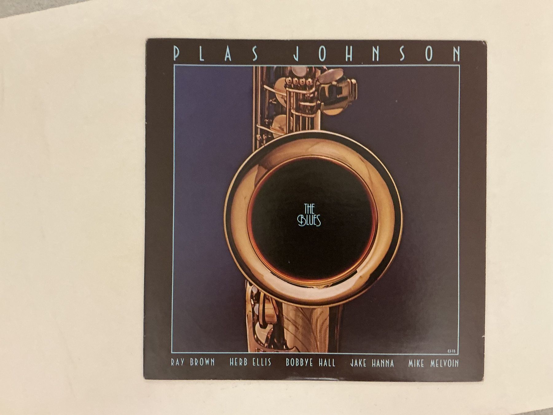 Schallplatten: Plas Johnson LP - The Blues – Gebraucht aus Winterthur von Tumko_7_Vinyl