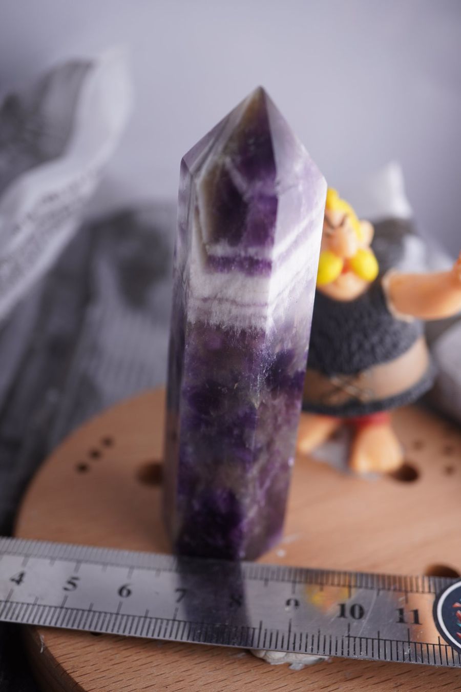 Minerali & Pietre curative: Amethyst     Spitze  ca  90mm  x 25mm – Nuovo e nell'imballaggio originale da Eschenbach SG venduto da topstone 5