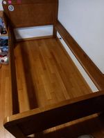 Lit en bois massif 100x200 cm