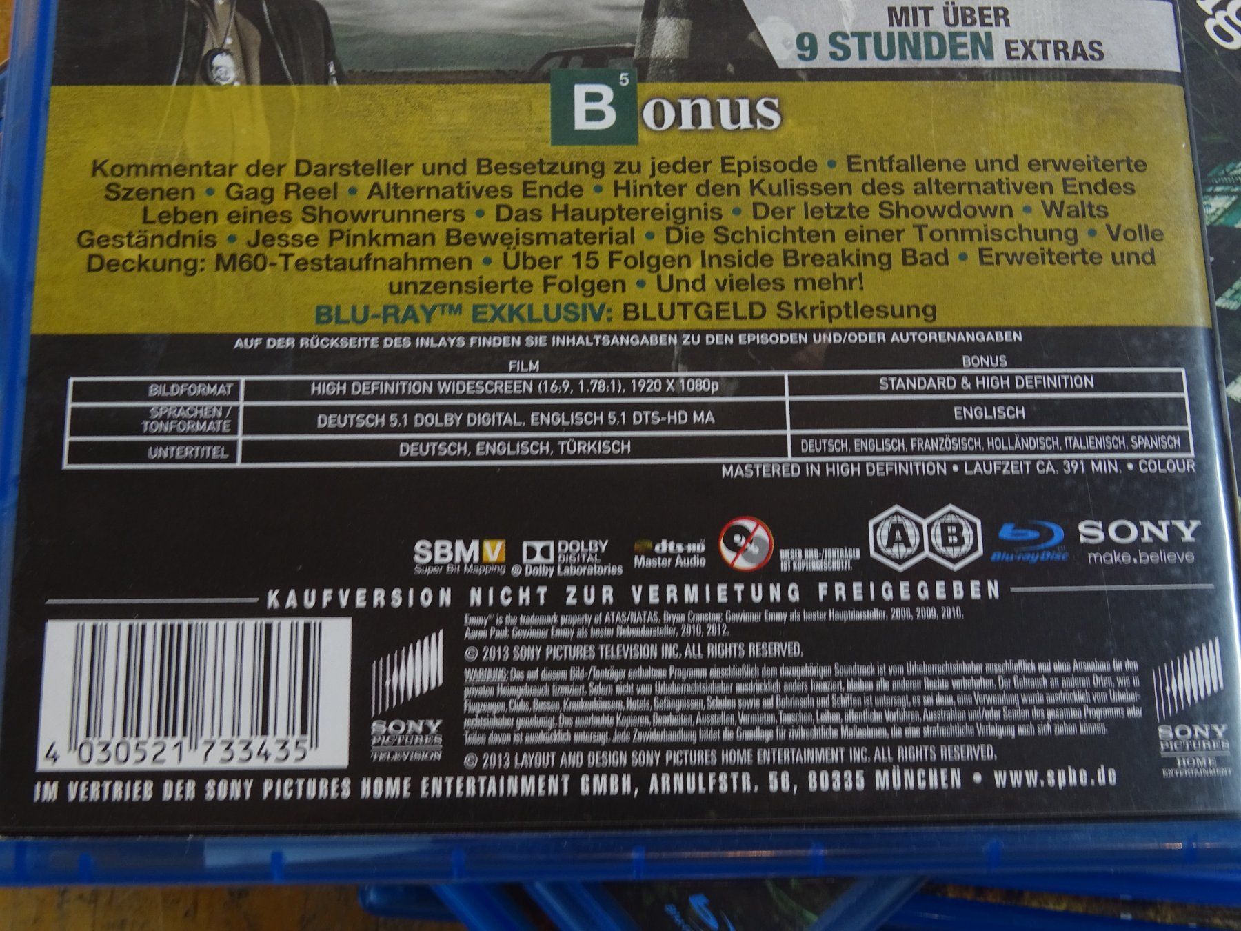 : Breaking Bad komplette Staffel Blu Ray 1-6 – Usato da Wohlen AG venduto da Bricktoys 2