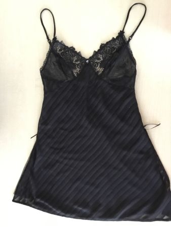 LISE CHARMEL / schwarzes Negligee / 36