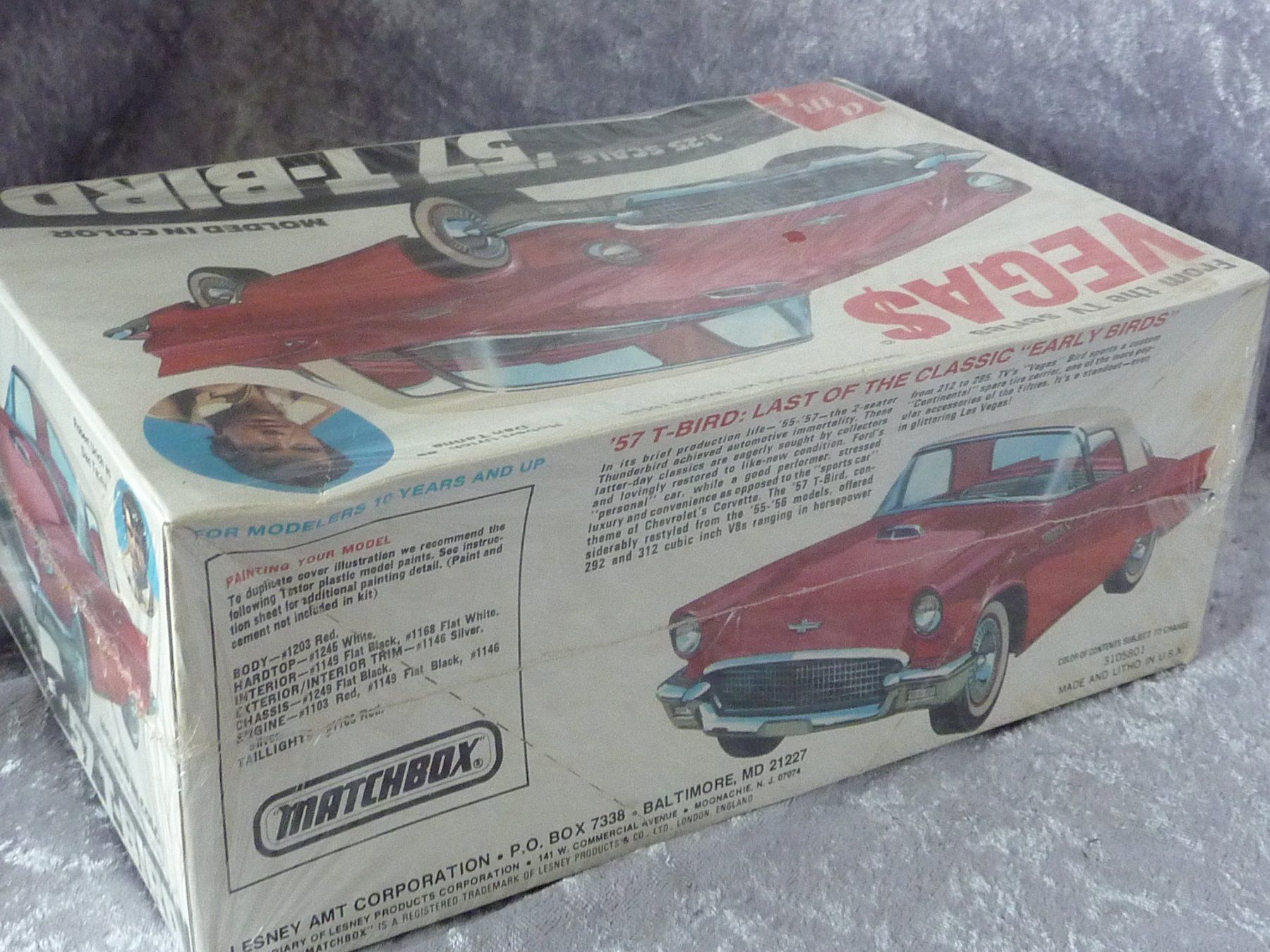 Ford Modellautos: Ford T-Bird VEGAS 1:25 – Neu und originalverpackt aus Dürrenäsch von modellautos4you 4