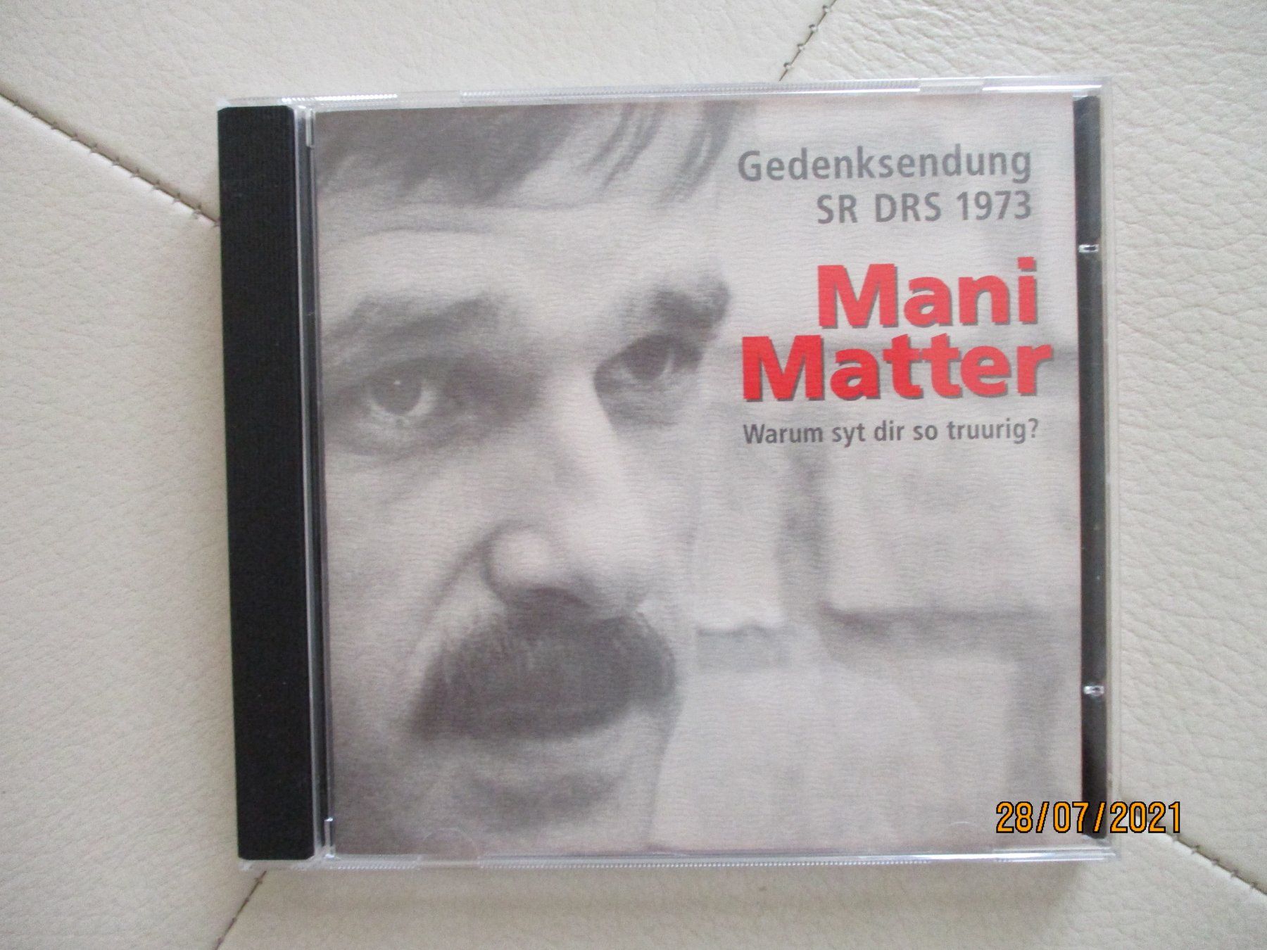 CD: Mani Matter - Warum Syt Dir So Truurig – Usato da Liestal venduto da Disc-Point