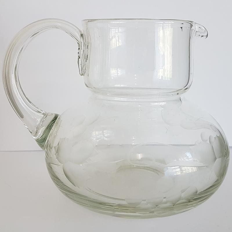 Caraffe: Karaffe mit Weinranken Motiv – Usato da Kaltbrunn venduto da Condor2 2