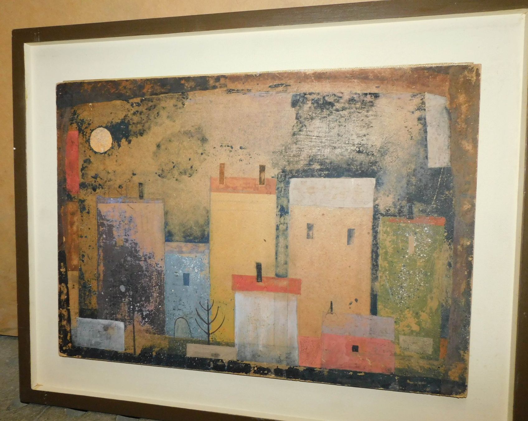 Dipinti: Kunst Gemälde Tempera ca 50er jahre – Usato da Sursee venduto da 76 4